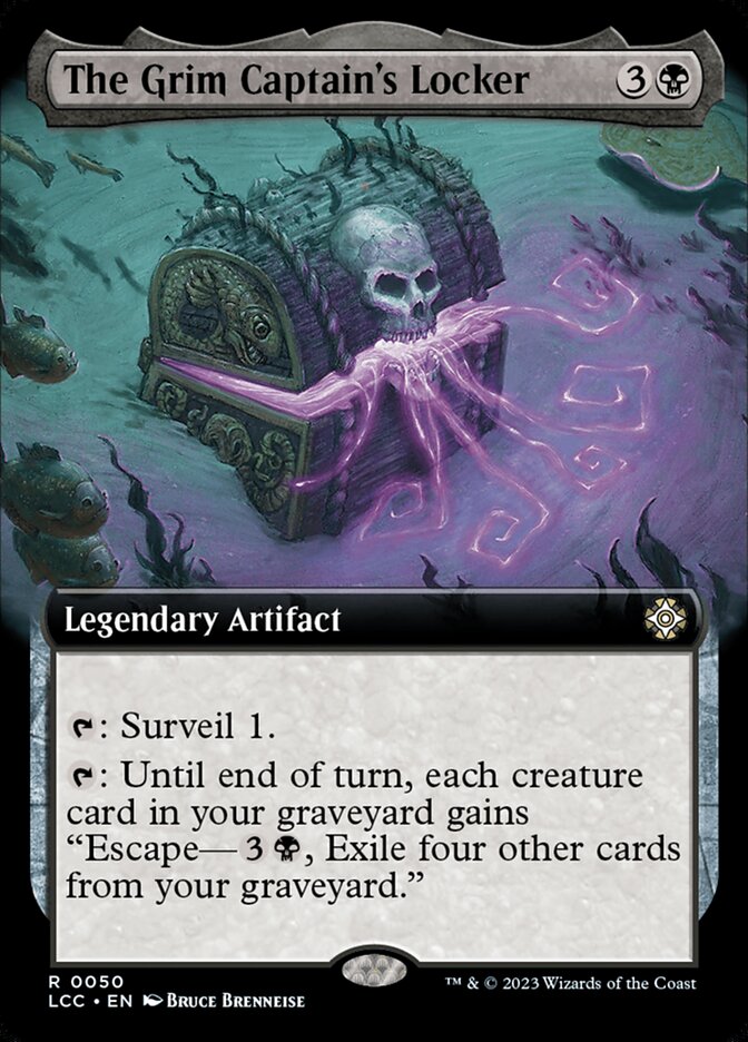 The Grim Captains Locker - Foil - Extended Art