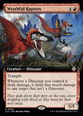 Wrathful Raptors - Extended Art