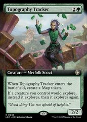 Topography Tracker - Foil - Extended Art