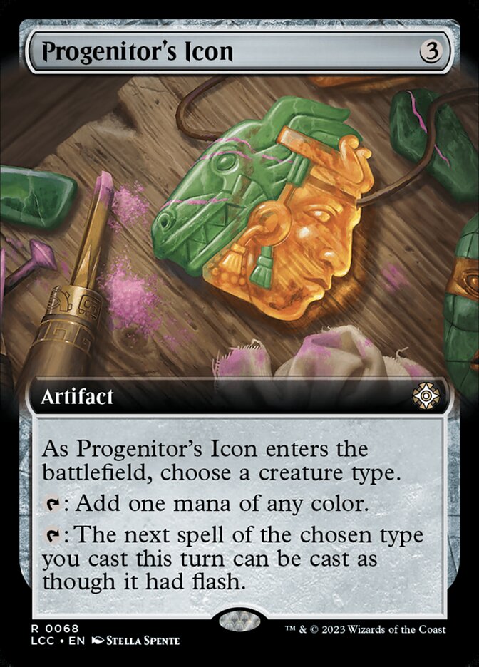 Progenitors Icon - Foil - Extended Art