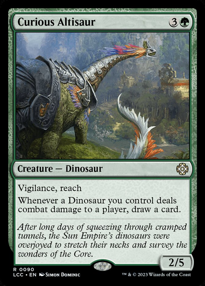 Curious Altisaur