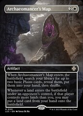 Archaeomancer's Map (Borderless) - Foil