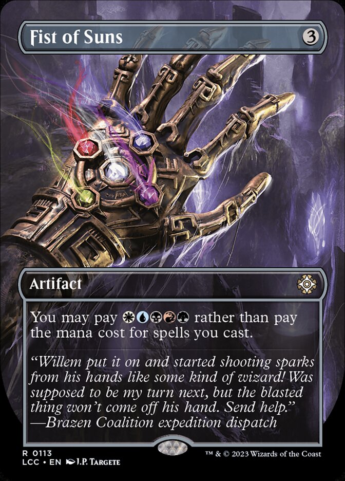 Fist of Suns - Foil - Borderless