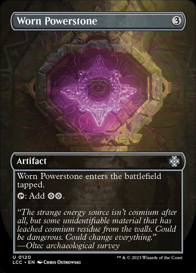 Worn Powerstone - Borderless