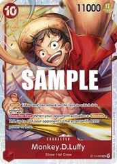 Monkey.D.Luffy - ST10-006 - SR - Foil