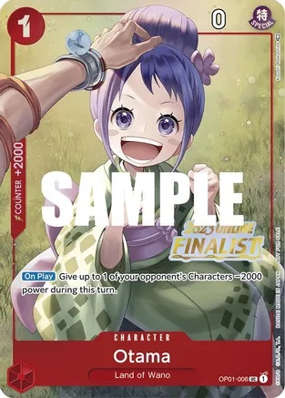 Otama - OP01-006 - P - Foil (Online Regional 2023) (Finalist) Otama - OP01-006 - P - Foil (Online Regional 2023) (Finalist)