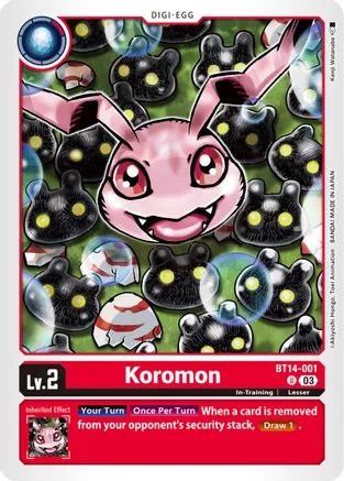 Koromon - BT14-001 - U