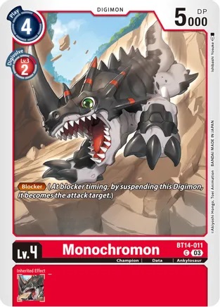 Monochromon - BT14-011 - C
