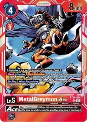 MetalGreymon Ace - BT14-014 - SR - Foil