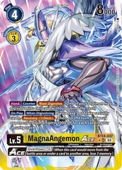 MagnaAngemon Ace - BT14-037 - SR (English Exclusive Alternate Art) - Foil