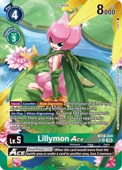 Lillymon Ace - BT14-049 - SR (Alternate Art) - Foil