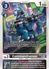 Commandramon - BT14-056 - SR - Foil