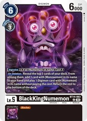 BlackKingNumemon - BT14-063 - U