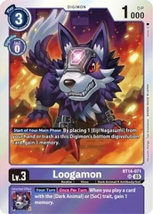 Loogamon - BT14-071 - SR - Foil