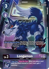 Loogamon - BT14-071 - SR (Alternate Art) - Foil