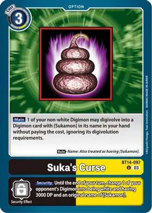 Sukas Curse - BT14-097 - U