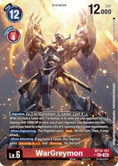 WarGreymon - BT14-101 - SEC (Alternate Art) - Foil