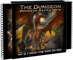 Battle Mats: The Dungeon - Books of Battle Mats