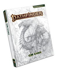 Pathfinder - Second Edition - GM Core - Sketch Cover