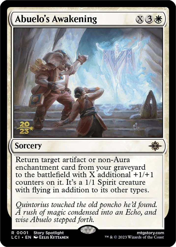 Abuelos Awakening - Foil - Prerelease Promo