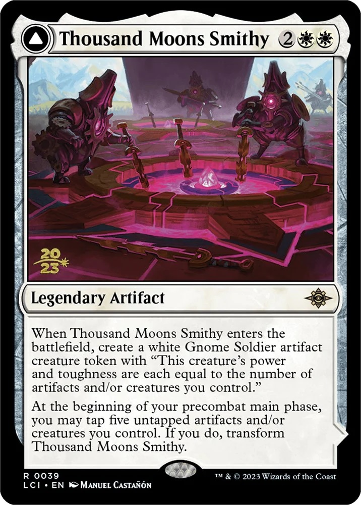 Thousand Moons Smithy - Foil - Prerelease Promo