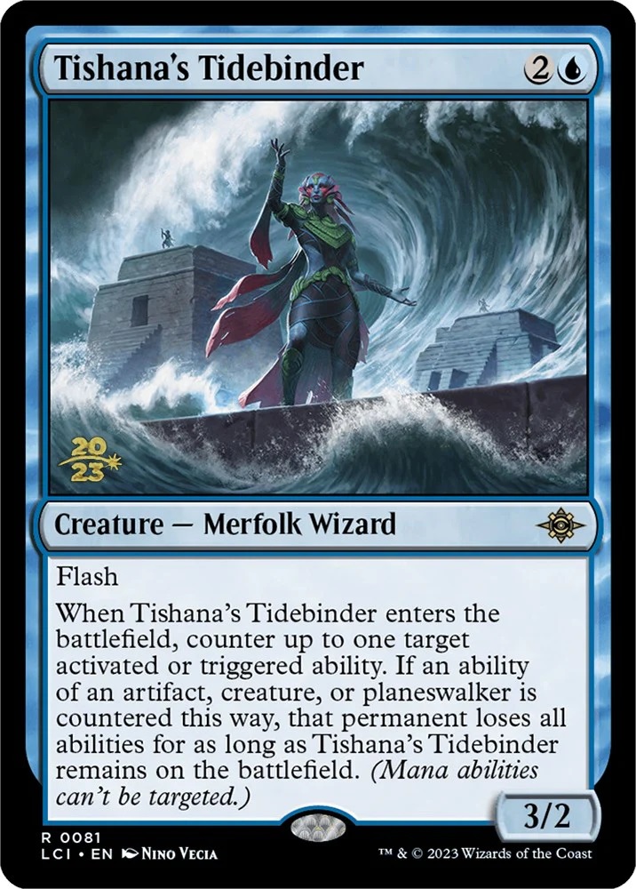 Tishanas Tidebinder - Foil - Prerelease Promo