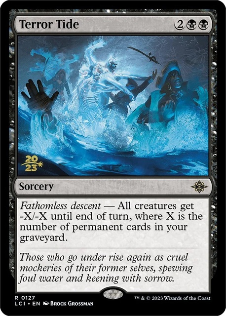 Terror Tide - Foil - Prerelease Promo