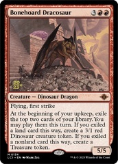 Bonehoard Dracosaur - Foil - Prerelease Promo