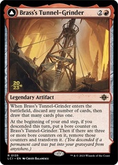 Brass's Tunnel-Grinder // Tecutlan, the Searing Rift - Foil - Prerelease Promo