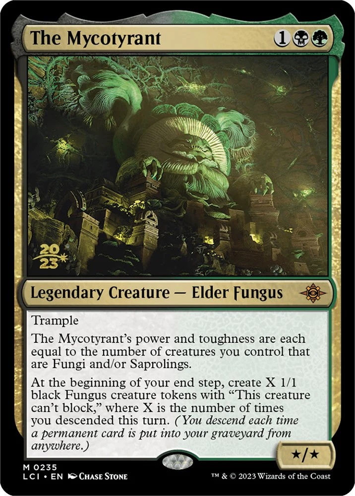 The Mycotyrant - Foil - Prerelease Promo