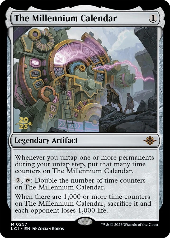 The Millennium Calendar - Foil - Prerelease Promo