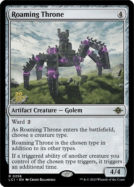 Roaming Throne - Foil - Prerelease Promo