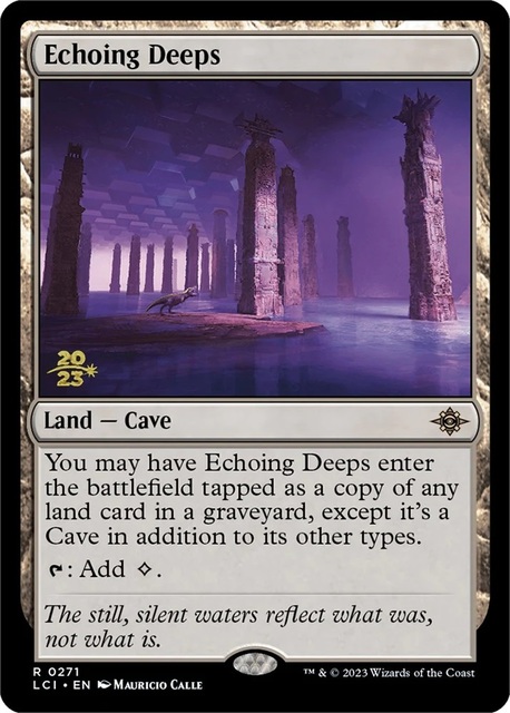 Echoing Deeps - Foil - Prerelease Promo