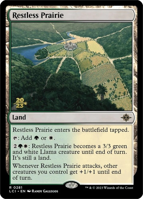 Restless Prairie - Foil - Prerelease Promo