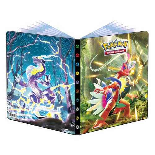 Ultra Pro - Scarlet and Violet: Koraidon and Miraidon 9-Pocket Portfolio