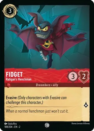 Fidget - Ratigans Henchman - 108/204 - Common