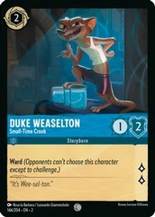 Duke Weaselton - Small-Time Crook - 146/204 - Common