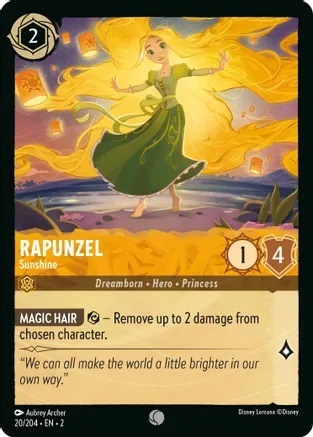 Rapunzel - Sunshine - 20/204 - Common Rapunzel - Sunshine - 20/204 - Common