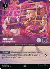 Arthur - Wizards Apprentice  - 207/204 - Enchanted - Holofoil (Alternate Art)