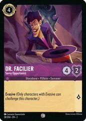 Dr. Facilier - Savvy Opportunist - 38/204 - Common