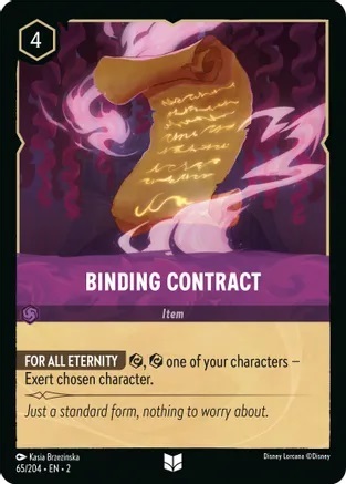 Binding Contract - 65/204 - Uncommon