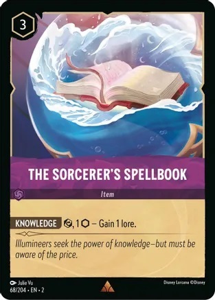 The Sorcerers Spellbook - 68/204 - Rare
