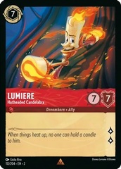 Lumiere - Hotheaded Candelabra - 112/204 - Rare