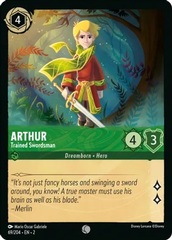 Arthur - Trained Swordsman - 69/204 - Common - Cold Foil