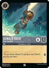 Donald Duck - Deep-Sea Diver - 178/204 - Common - Cold Foil