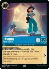 Jasmine - Heir of Agrabah - 151/204 - Common - Cold Foil