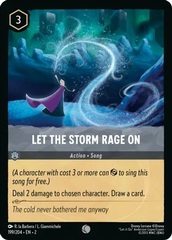 Let the Storm Rage On - 199/204 - Common - Cold Foil