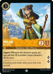 Mulan - Free Spirit - 15/204 - Common - Cold Foil