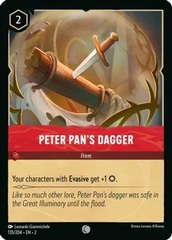 Peter Pan's Dagger (0135) - Cold Foil