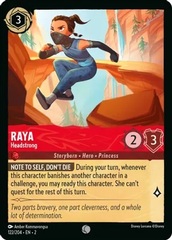 Raya - Headstrong - 122/204 - Common - Cold Foil